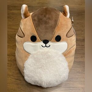 Squishmallows Brown and Cream Melzie Plush